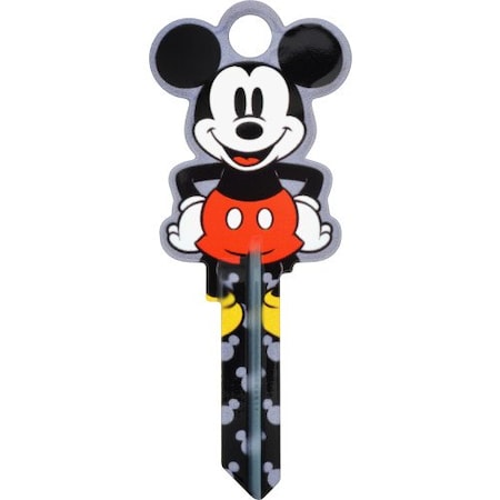 Hillman HILLMAN Disney Mickey Mouse House/Padlock Universal Key Blank SC1 Double, PK5 88794